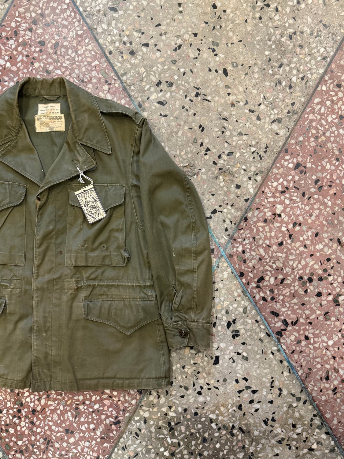오리지널 미군 M-1950 필드자켓 (S) 상품이미지3