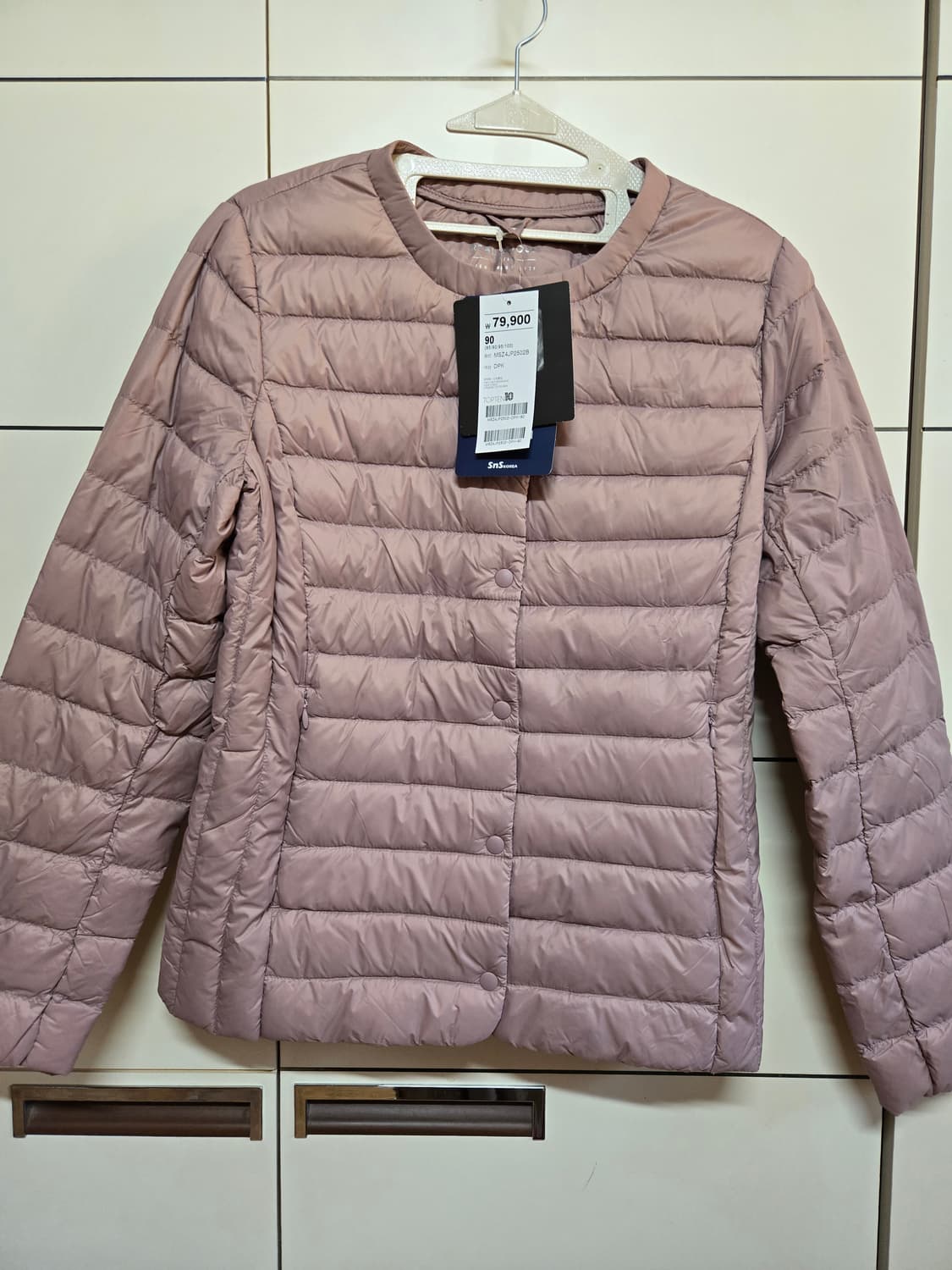 탑텐 여성 구스다운 경량 패딩 자켓(새상품) 상품이미지1