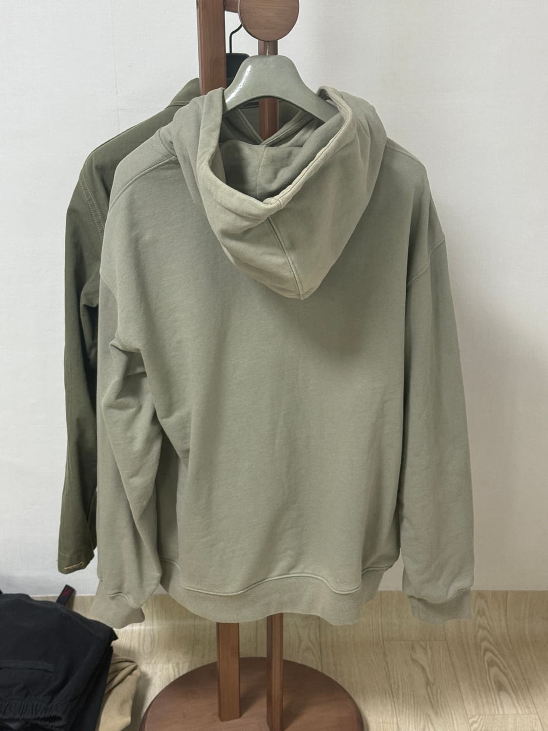 에스피오나지 네이발 아카데미 후드 스웻셔츠: 올리브 / M 상품이미지2