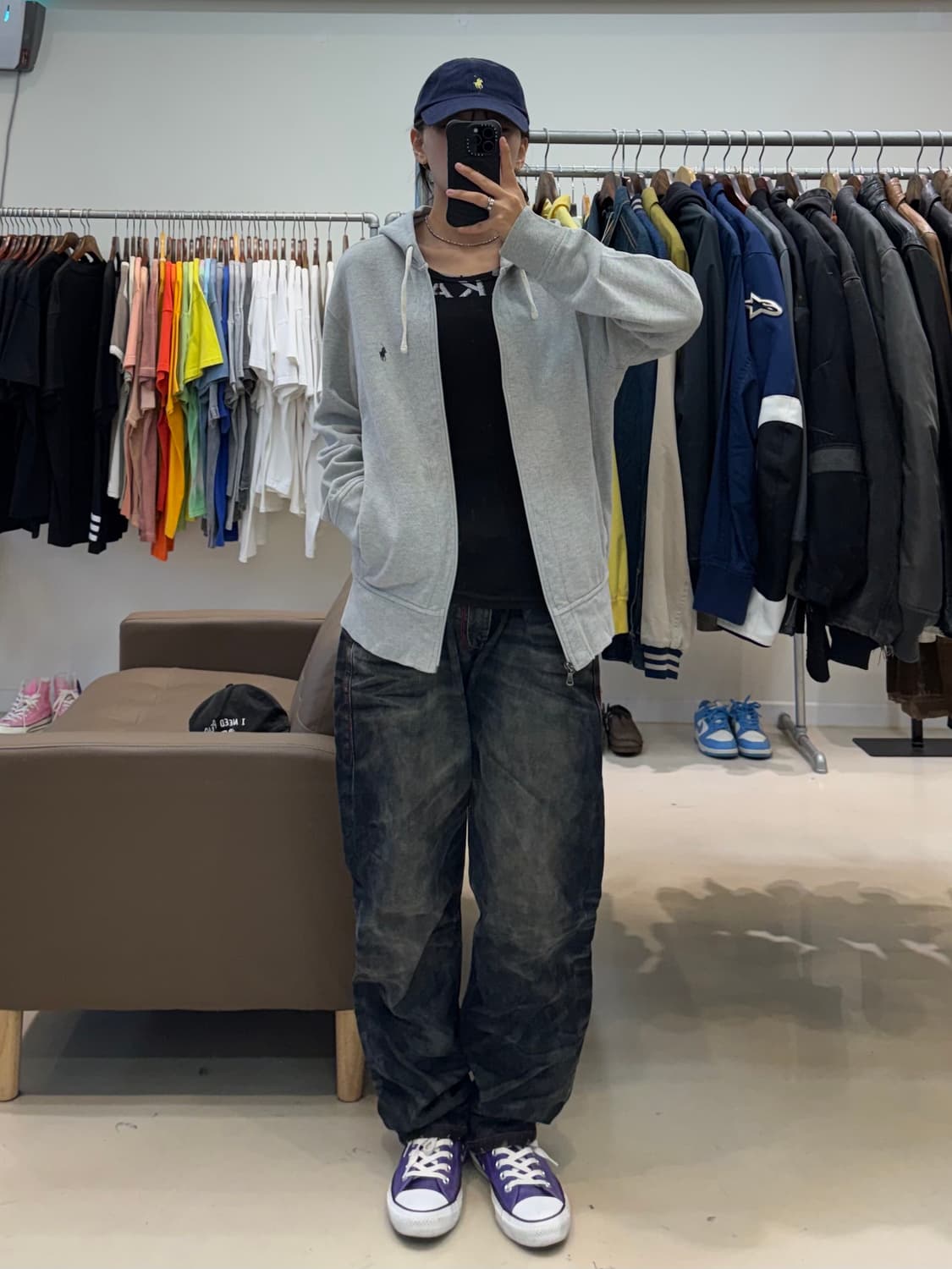 폴로 랄프로렌 니트 후드집업 상품이미지6