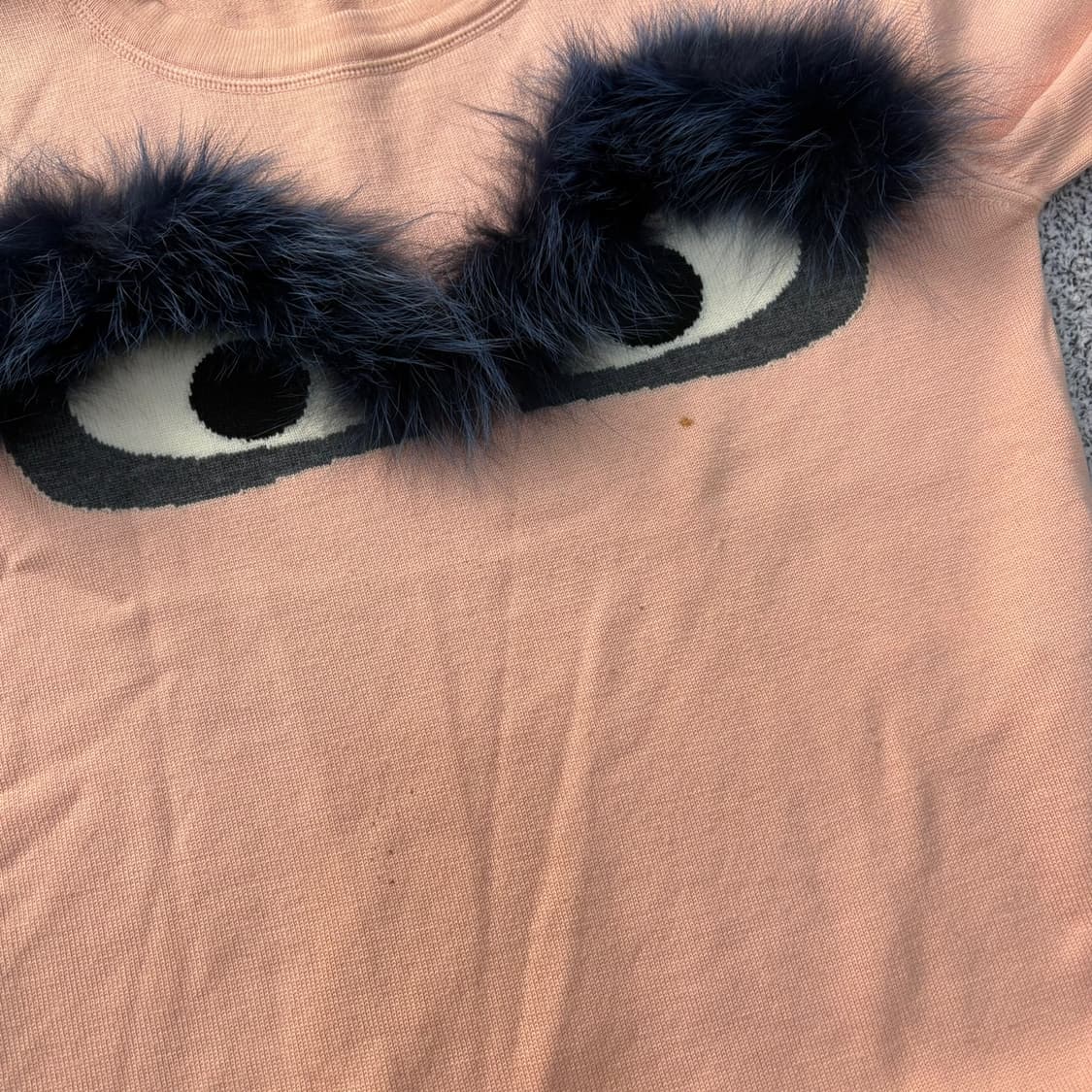 38 펜디 폭스퍼 몬스터아이 울 니트 0323J 상품이미지5