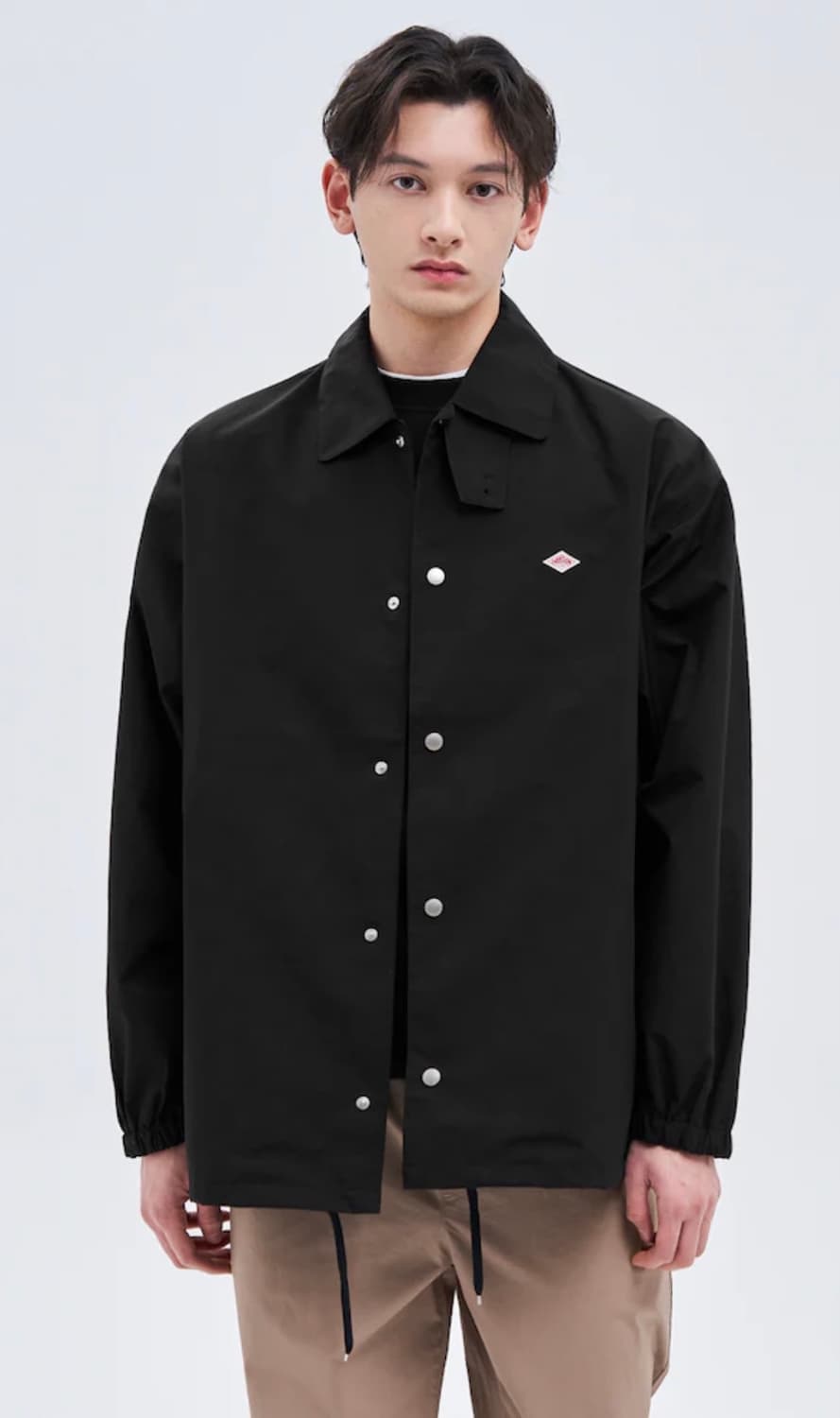 단톤(Danton) 오버핏 코치 자켓 M 블랙 상품이미지1