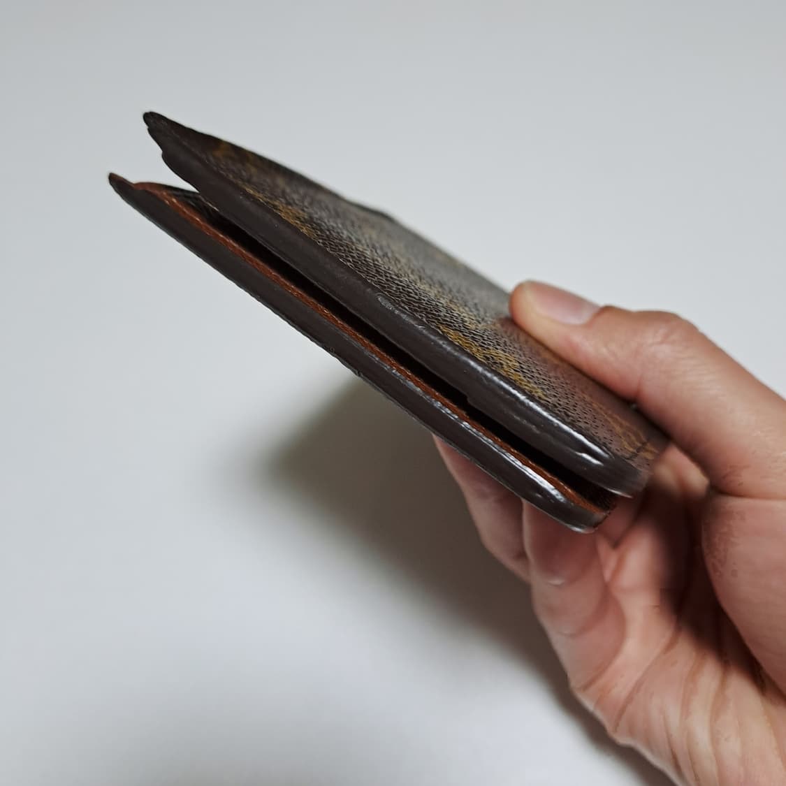 [100%/정품] 루이비통 모노그램 멀티플 반지갑 브라운, 루이비통지갑 상품이미지9