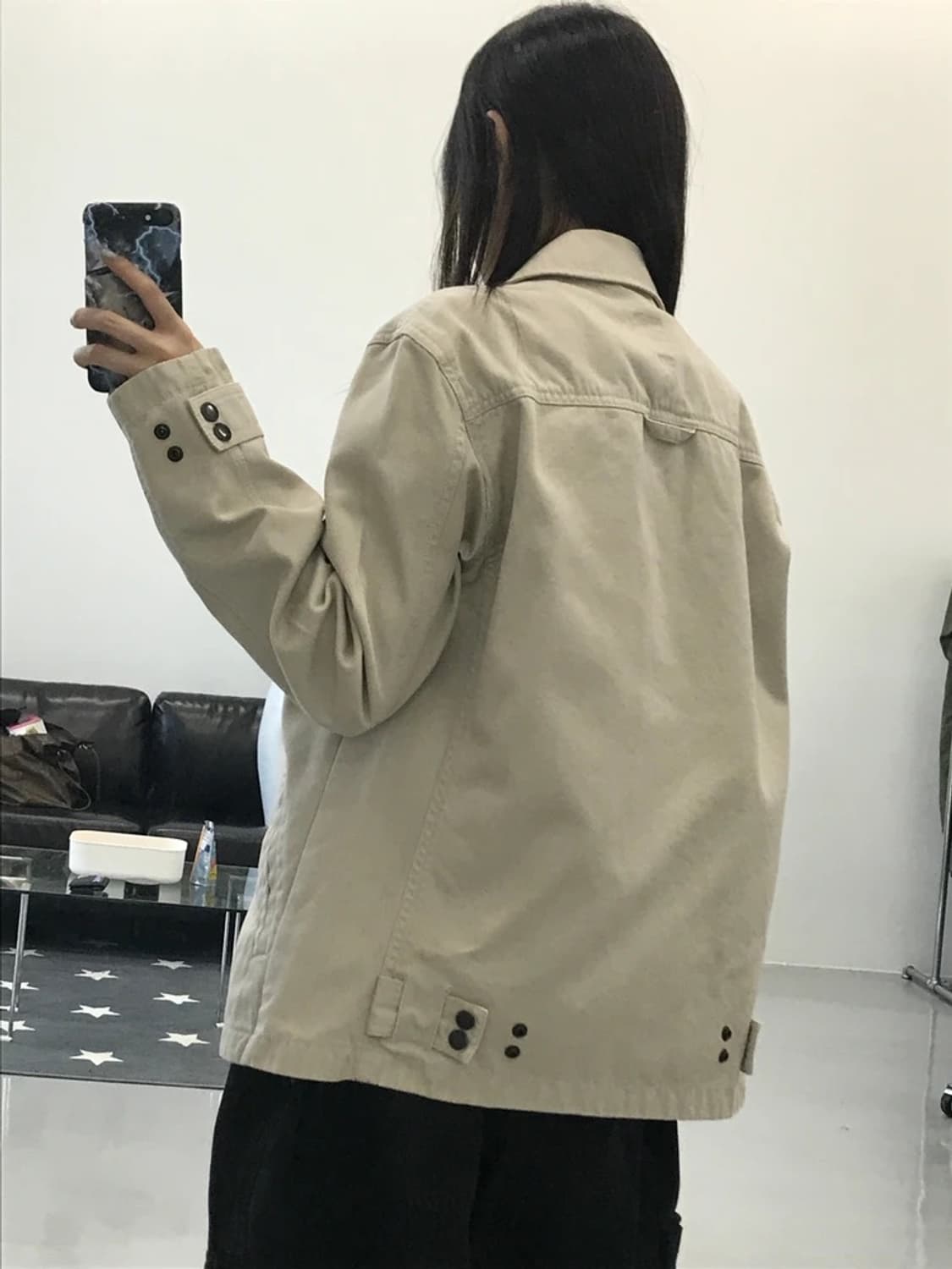 아르마니 익스체인지 베이지 자켓 상품이미지3