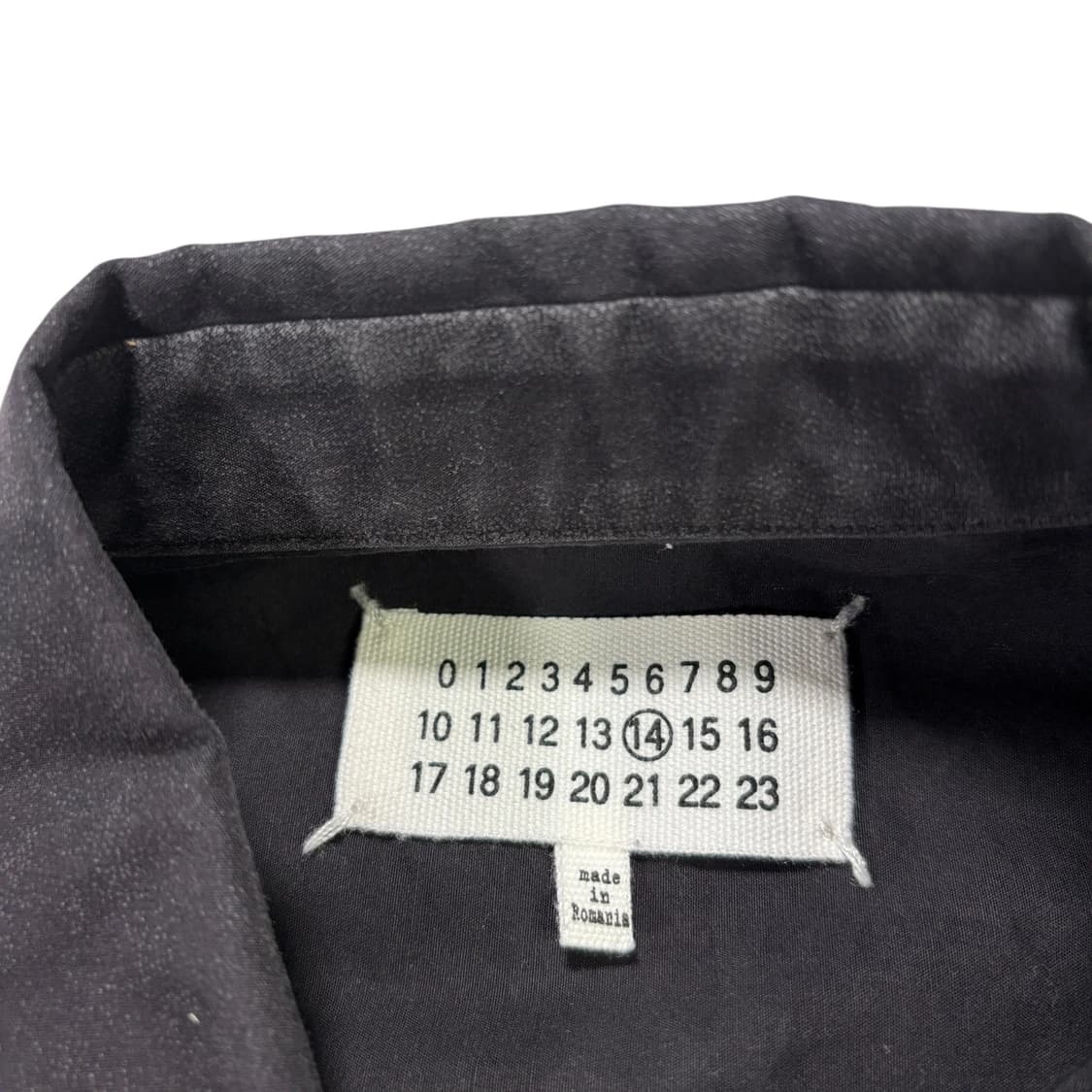 메종 마르지엘라 숫자 라벨 셔츠 상품이미지4