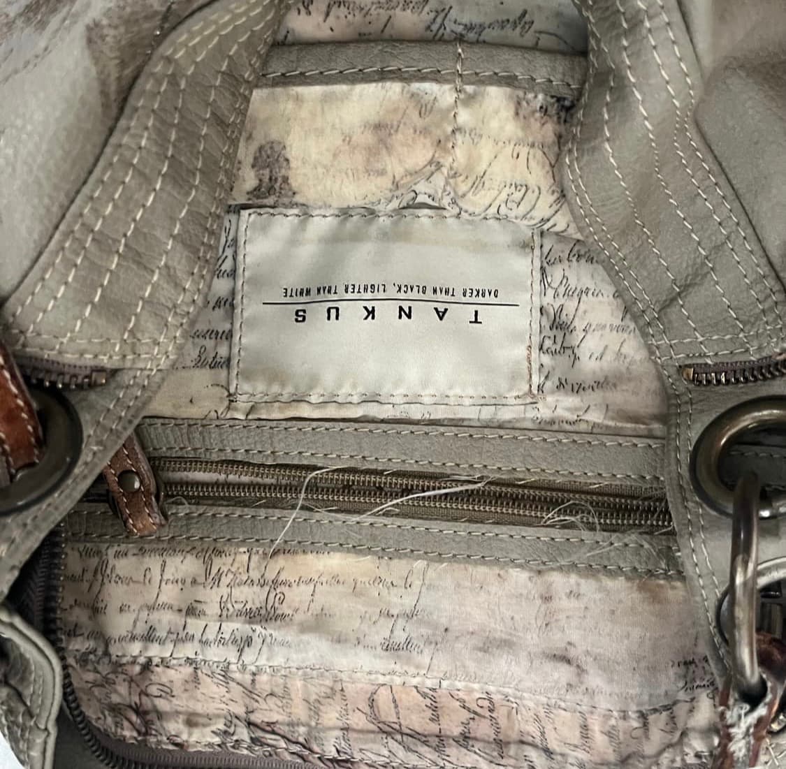 TANKS Y2k oriental fairy mood 빅 숄더백 상품이미지2