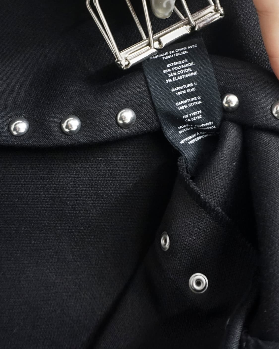 HELMUT LANG stud mini skirt 상품이미지6