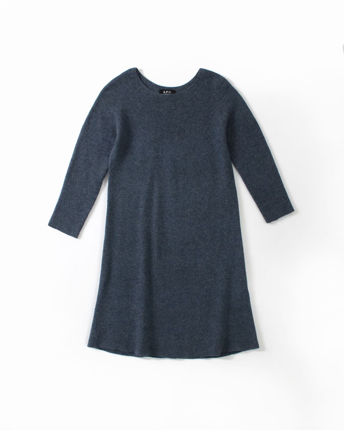 A.P.C 아페쎄 울 니트 a라인 라운드 넥 원피스 상품이미지1