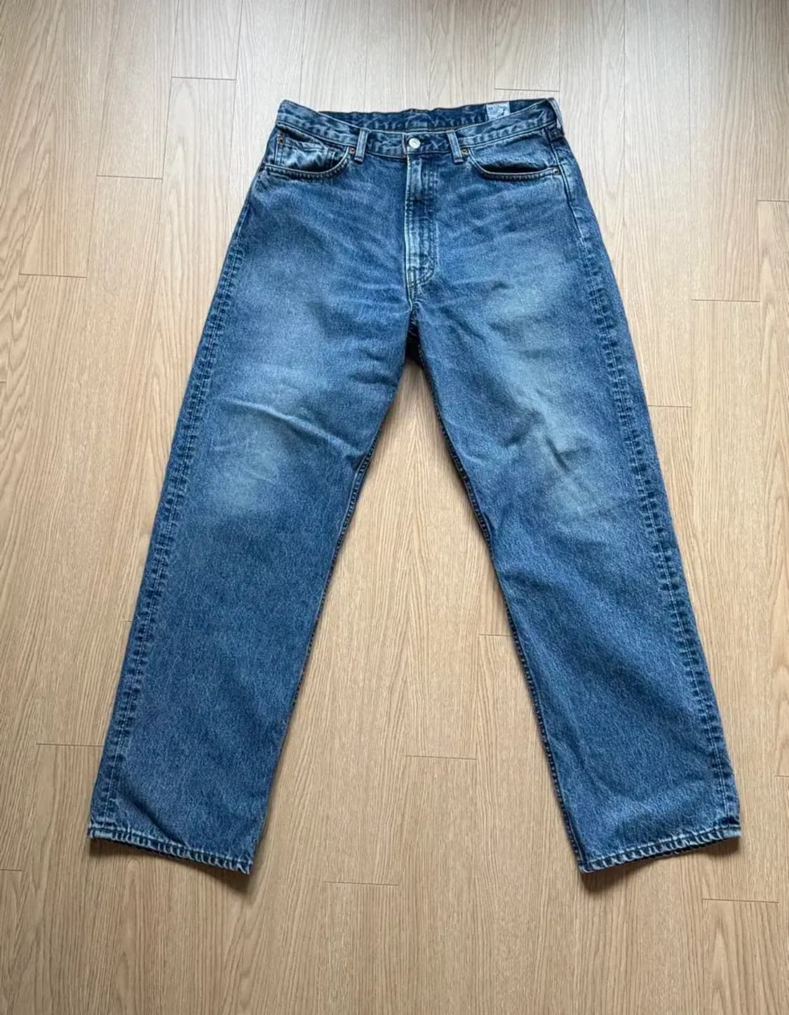 Orslow 오어슬로우 101 dads fit(denim used) 상품이미지1
