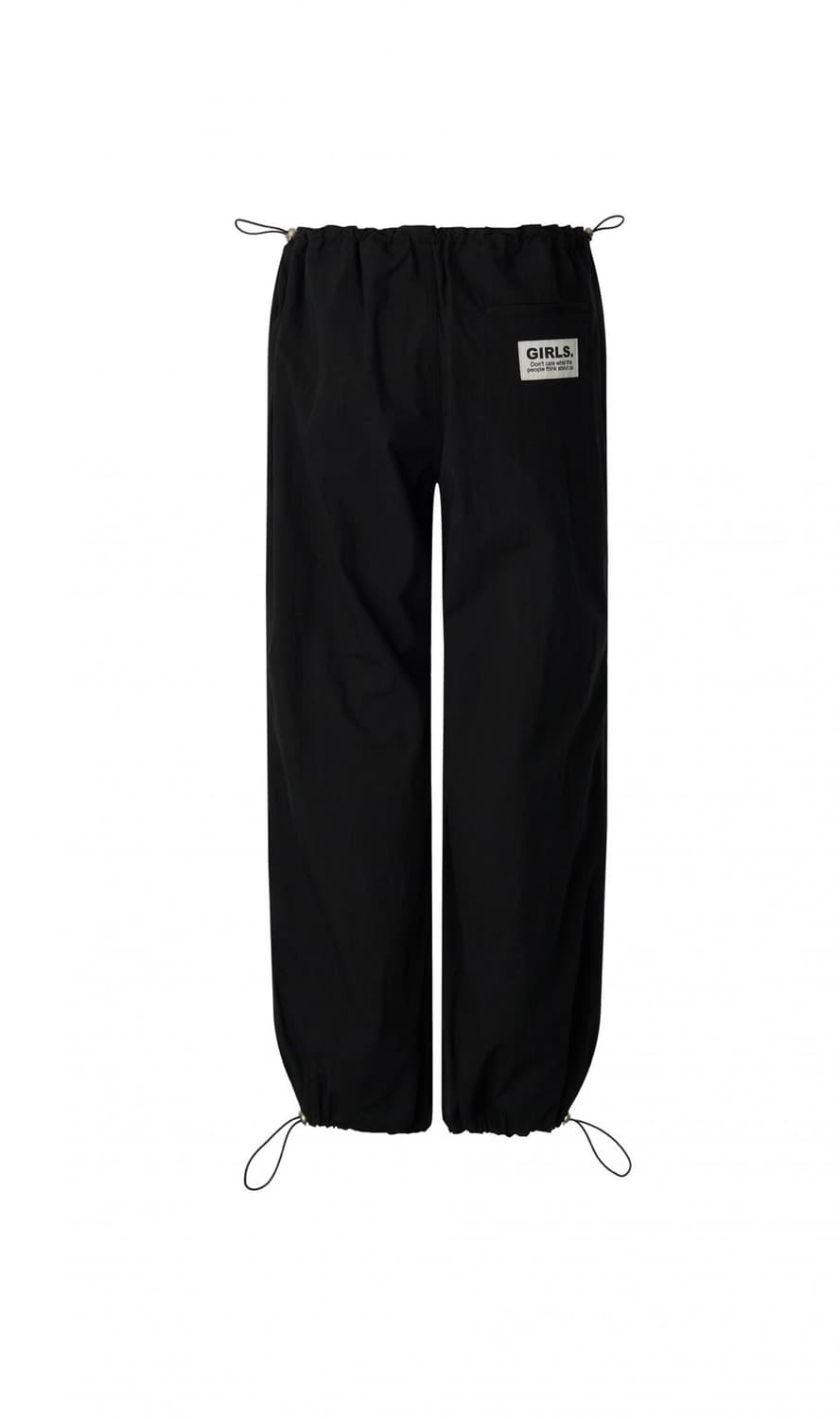 GIRLS WIDE PANTS - BLACK 상품이미지5