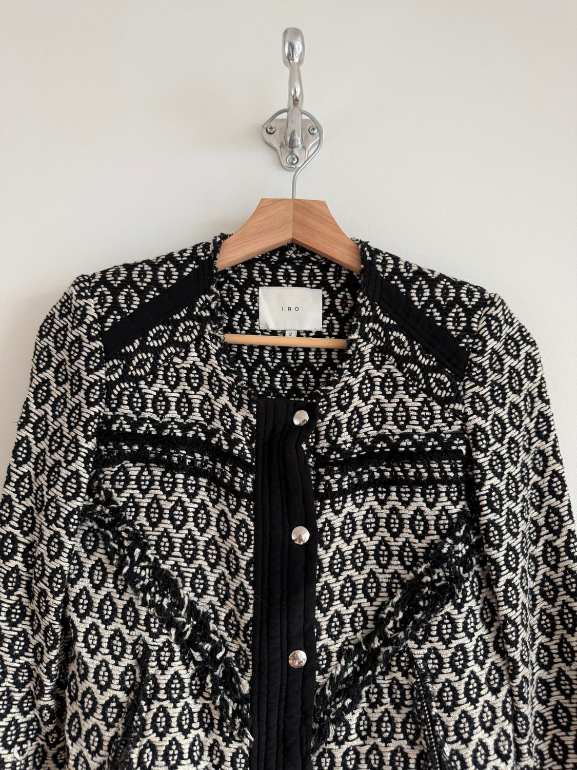 이로(IRO) 패턴 자켓(POLAND, LAMPO ZIP) 상품이미지2