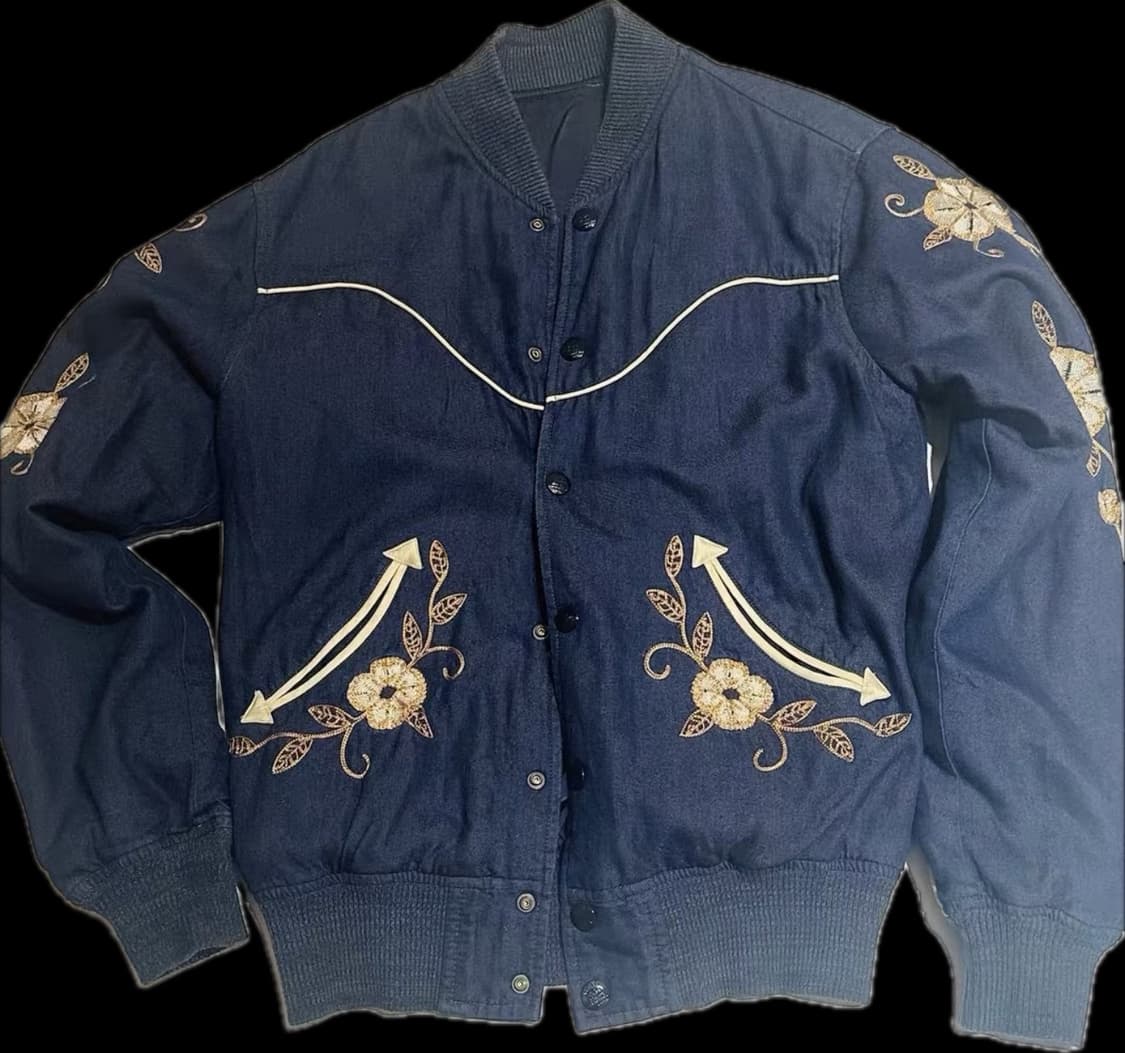 rrl 리버스 웨스턴 자수자켓 s 상품이미지2