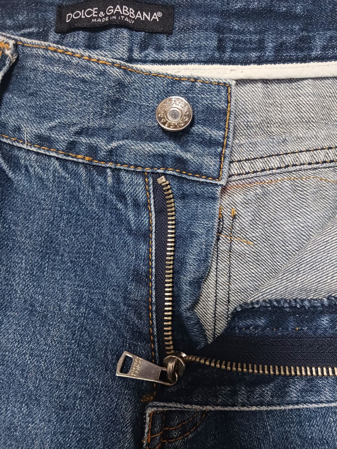 [34] 돌체앤가바나 래더패치포켓 14클래식진 청바지 상품이미지7