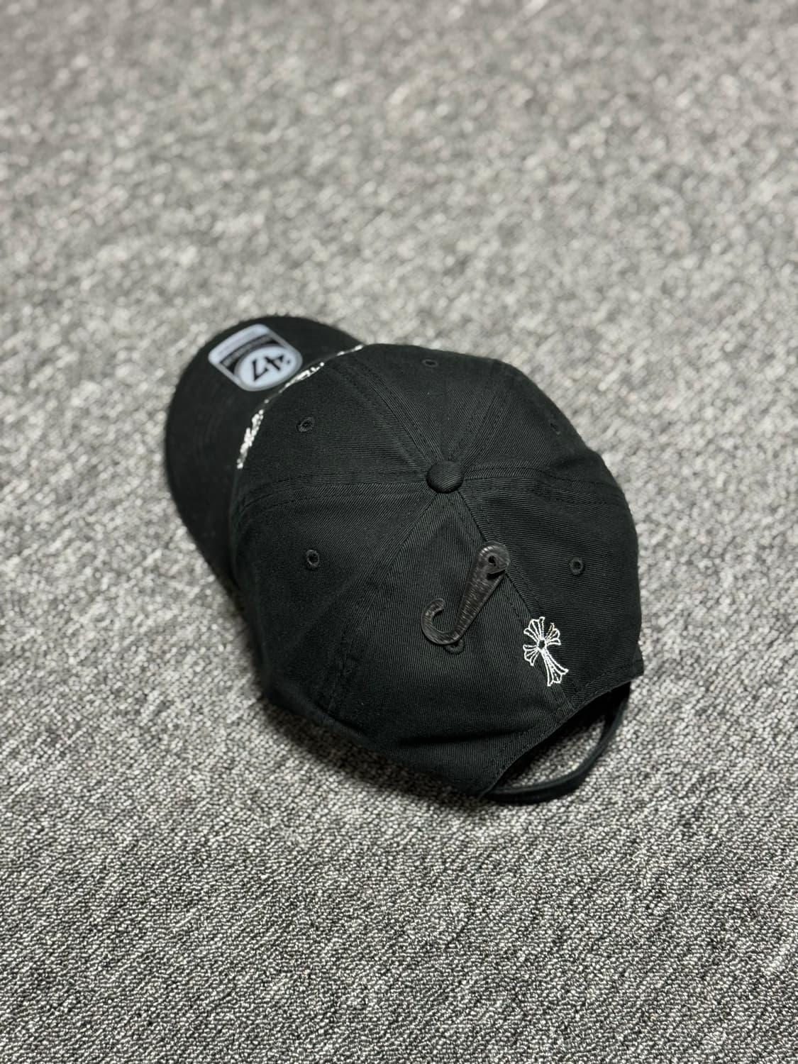 nptsss 크롬하츠 볼캡 블랙 상품이미지2