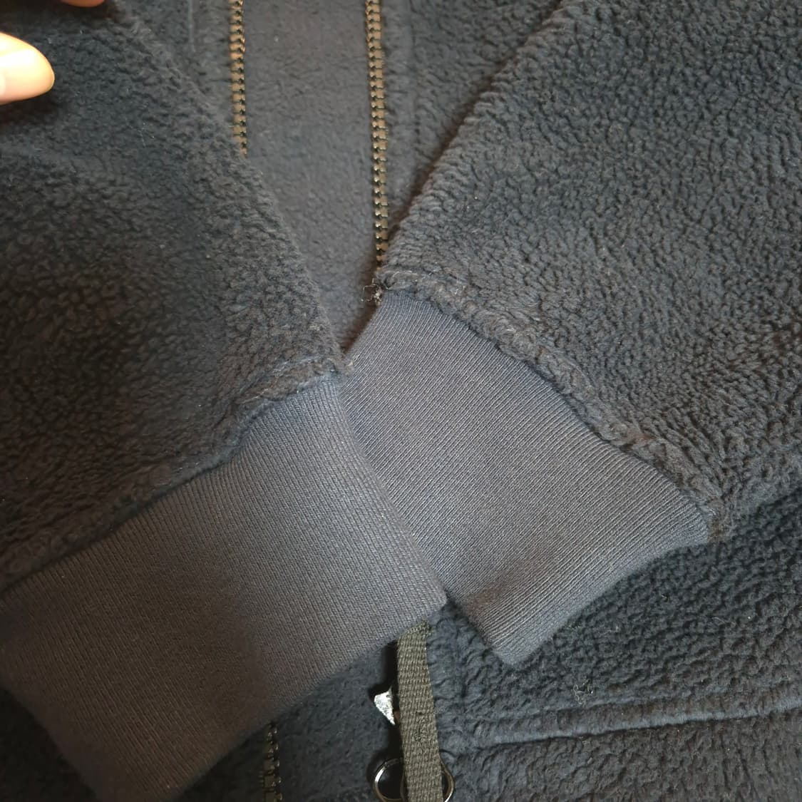 스톤아일랜드 가먼트다잉 탄창 후리스 집업 (희귀매물) 상품이미지6