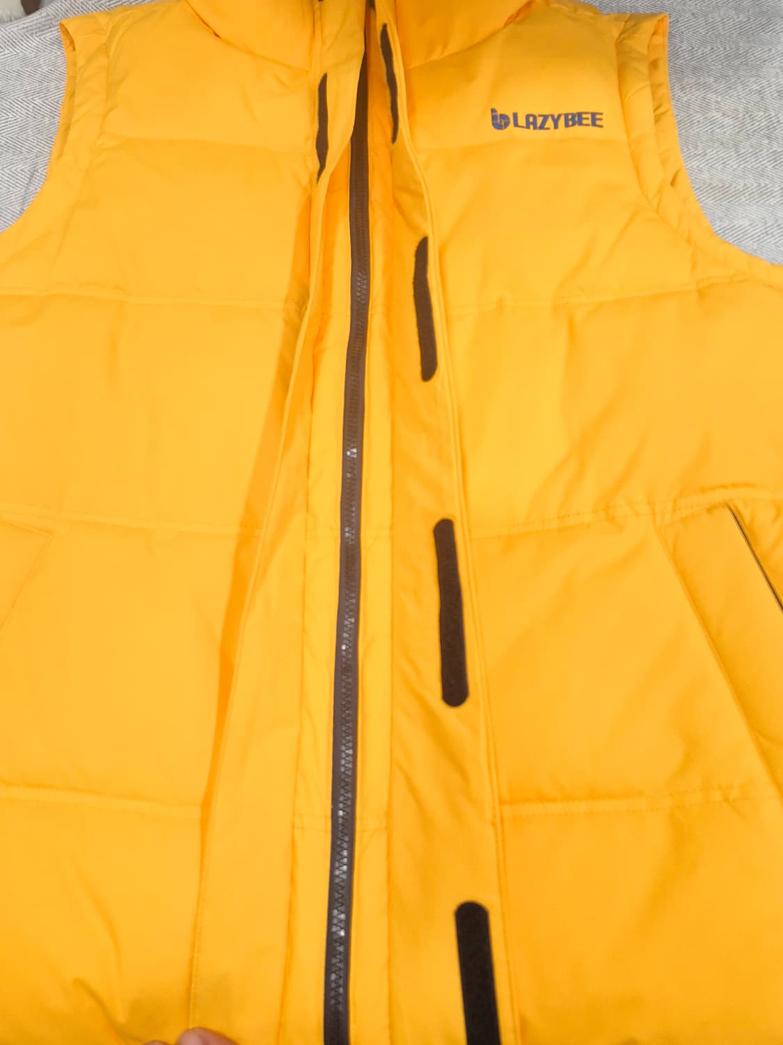 LAZYBEE 레이지비 스노우 스키 조끼 패딩 남성 100사이즈 상품이미지4