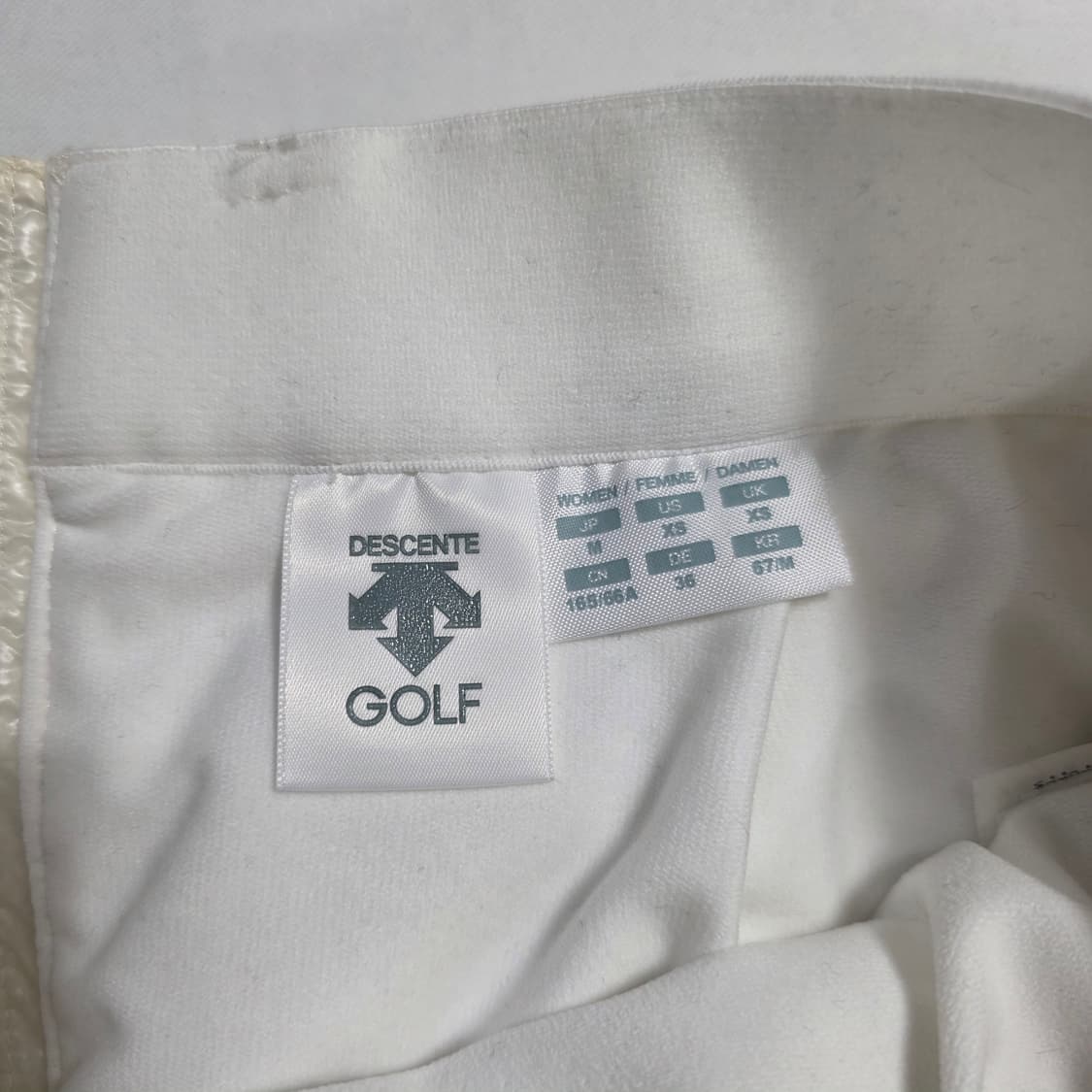 1067 데상트 골프 A라인 퀼팅 다운 스커트 상품이미지7