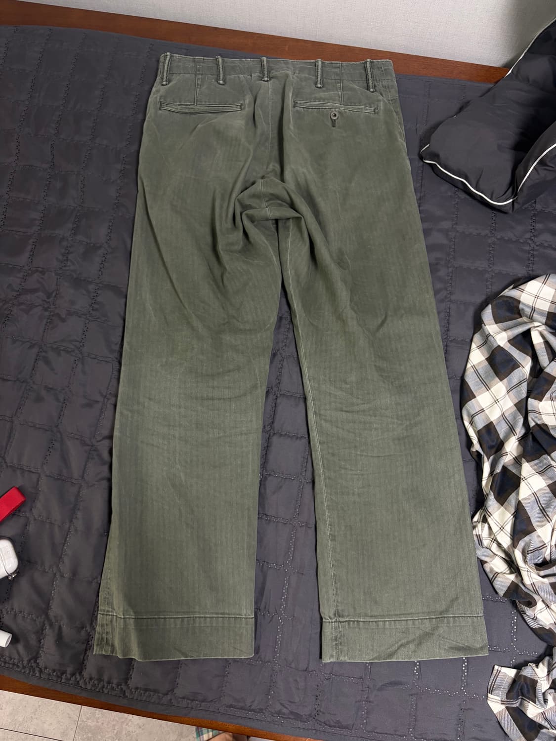 [30x30] rrl 더블알엘 헤링본 hbt 트윌 필드 팬츠 상품이미지4