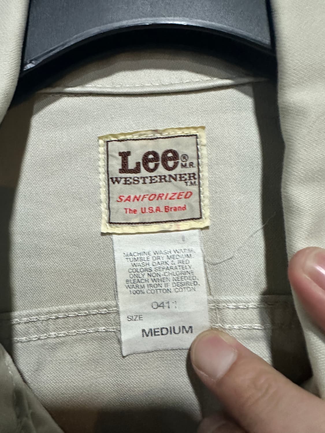 LEE 일본판 트러커자켓 M 상품이미지3