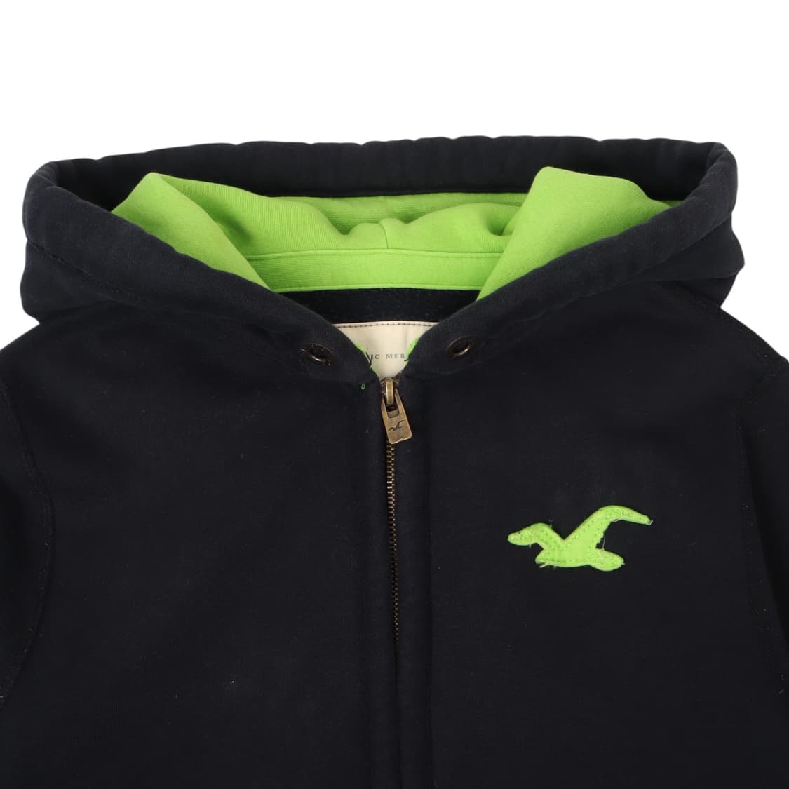 홀리스터 로고 스웻 후드집업 상품이미지2