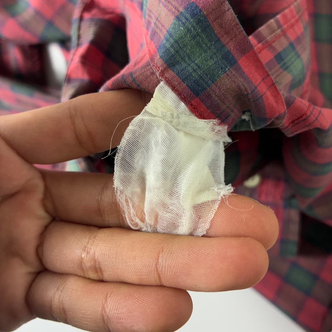 Polo 폴로 랄프로렌 레드 타탄 체크 셔츠 상품이미지5