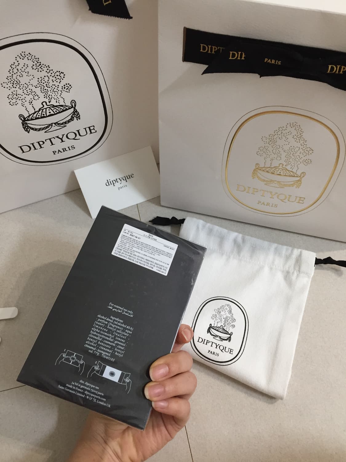 딥티크 오르페옹 오드퍼퓸 국문택 미개봉 상품이미지2