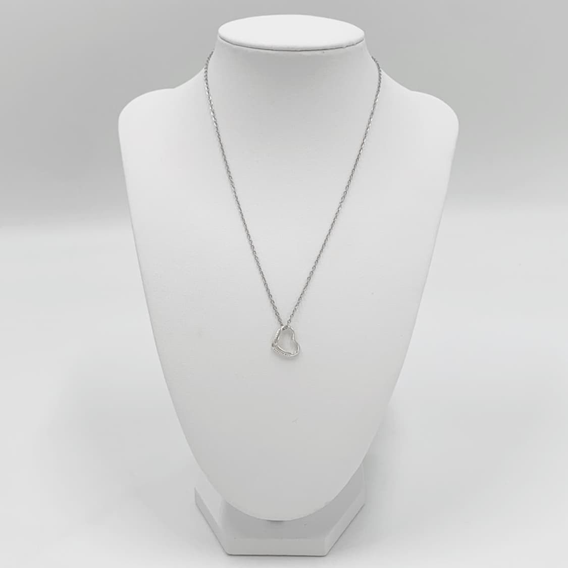 티파니 엘사 퍼레티 오픈 하트 미니 펜던트 목걸이 NO.109 상품이미지2
