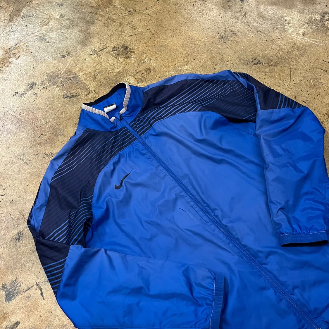 [정품/2XL] 나이키 블루 바람막이 자켓 b17 상품이미지1