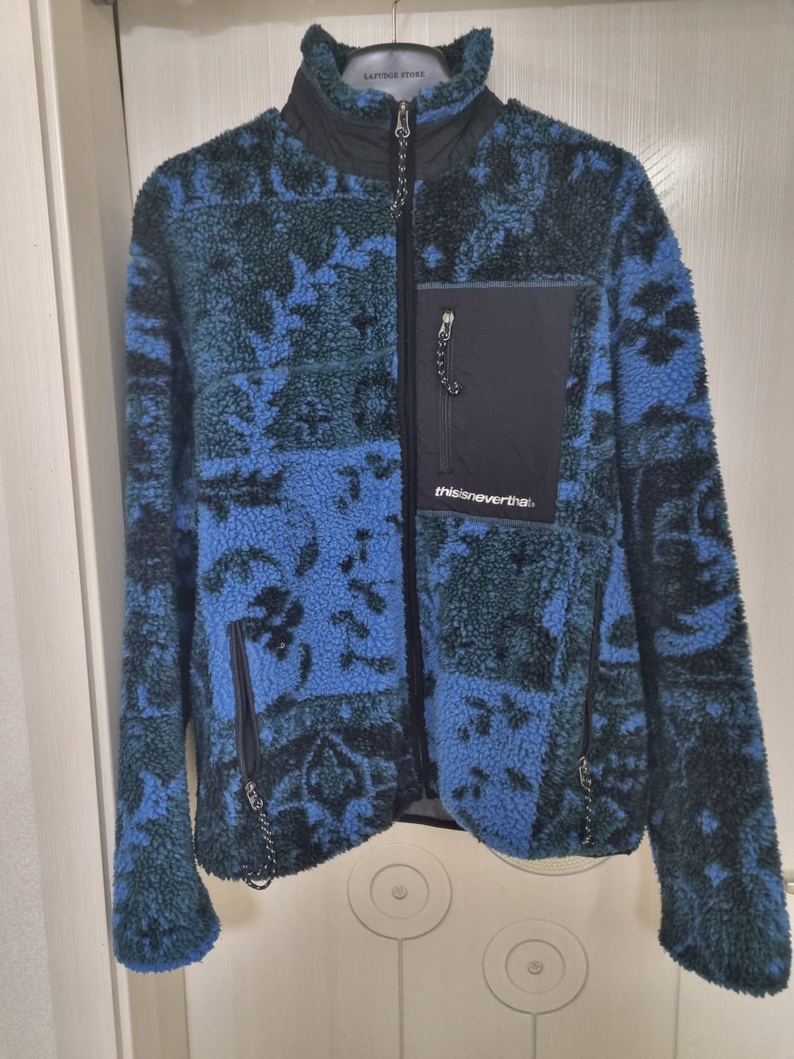 디네댓 쉐르파 플리스 자켓 블루 (L) 상품이미지1