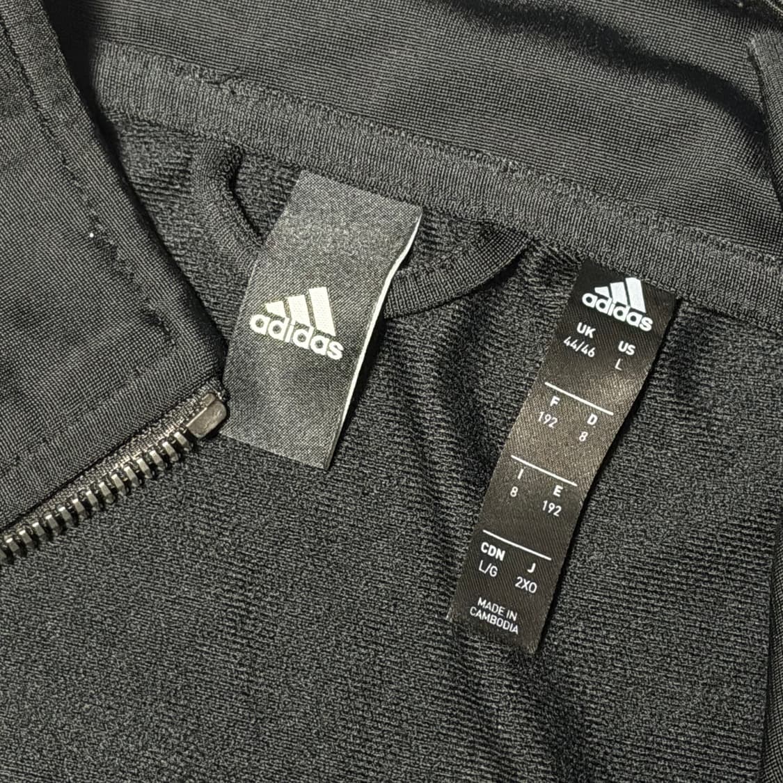 아디다스 L 오레오 블랙 화이트 트랙탑 져지 상품이미지5