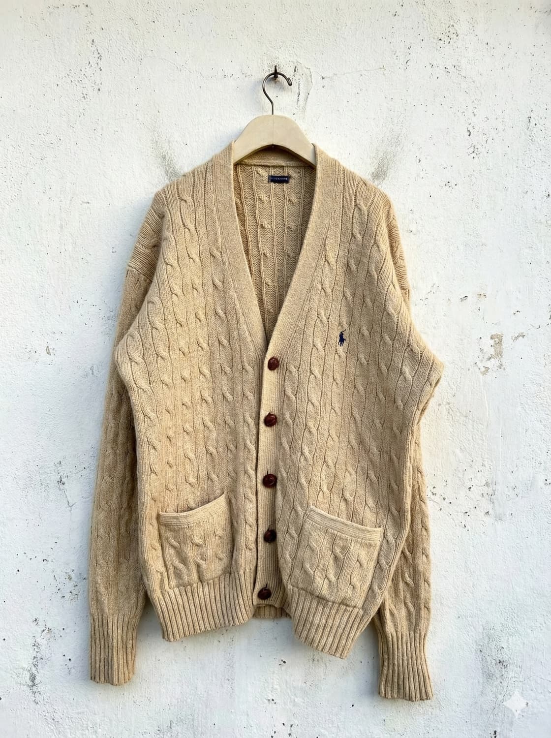 폴로 쉐틀랜드 울 가디건 (100% Shetland Wool) 상품이미지1