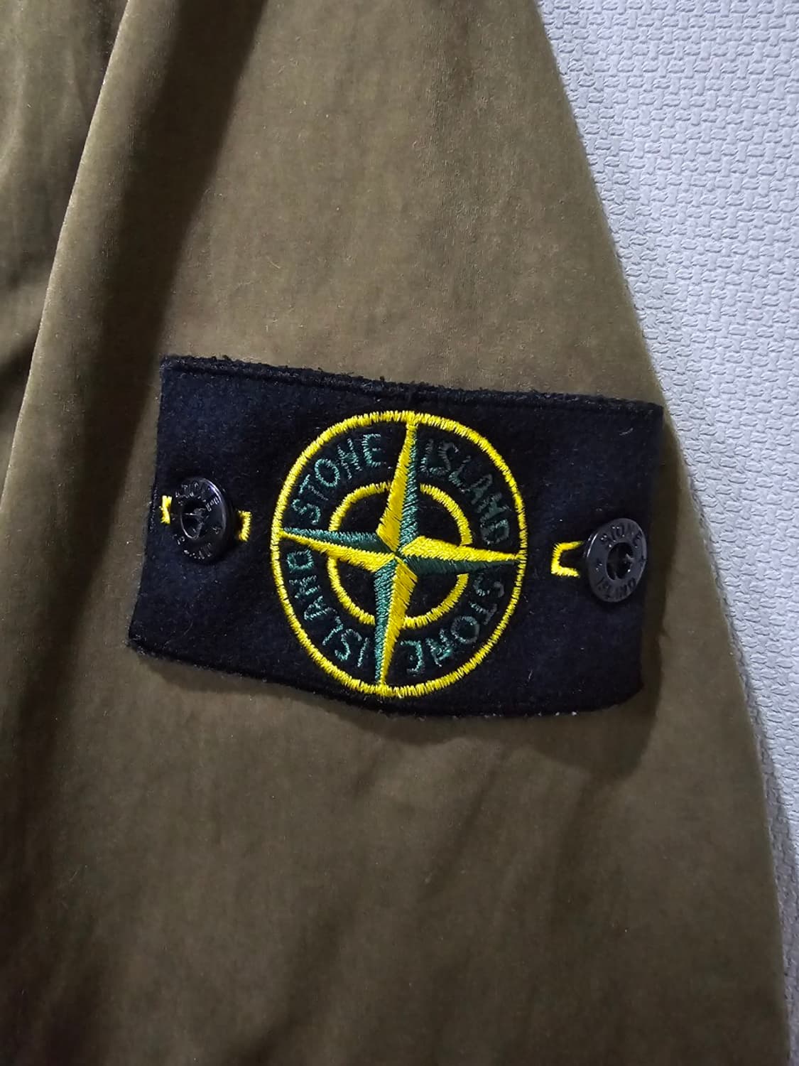 백화점판 스톤아일랜드 다비드 TC 코트 자켓 90 / S 상품이미지4