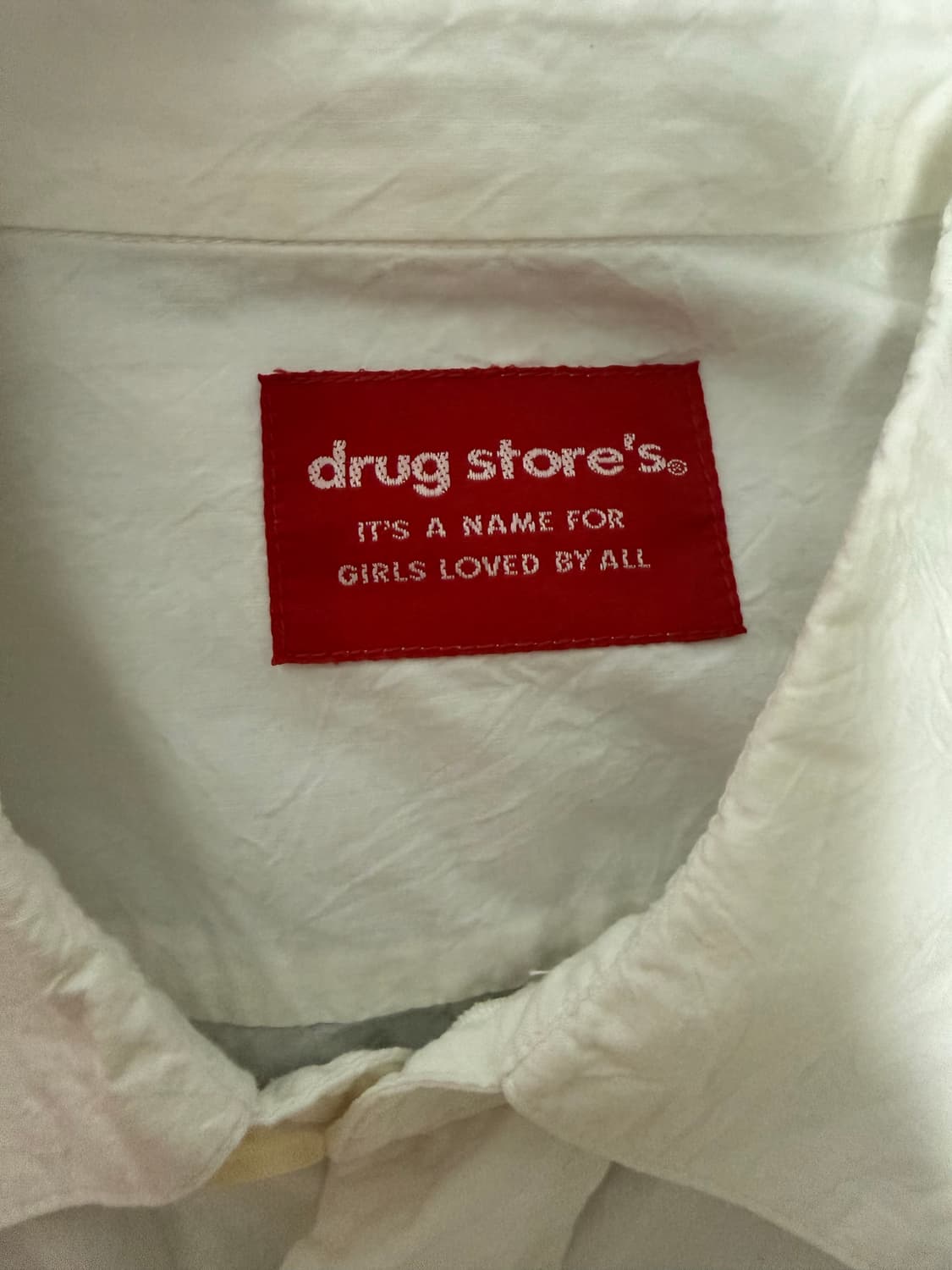 Drug store's shirt 드러그스토어 7부 반팔 셔츠 상품이미지2