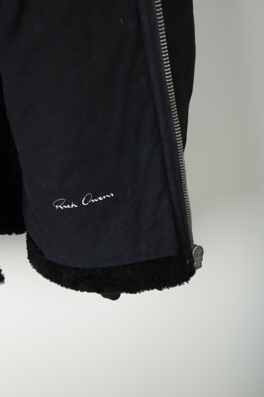 L / Rick Owens 릭오웬스 아카이브 하이넥 무스탕 자켓 상품이미지7