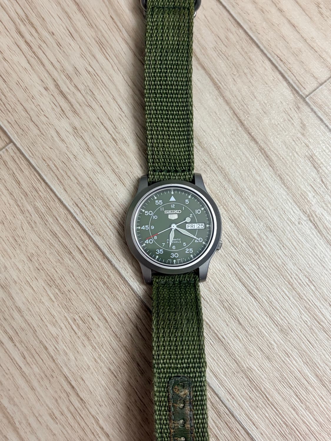 세이코5 오토매틱 나토밴드 시계 상품이미지1