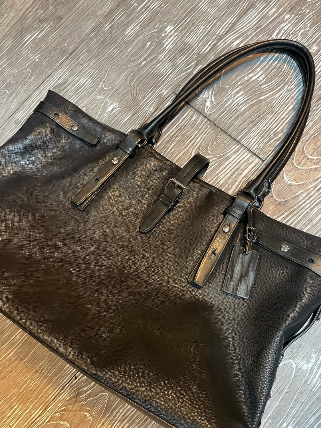 투미 사피아노 트래버 블랙 토트백 상품이미지2