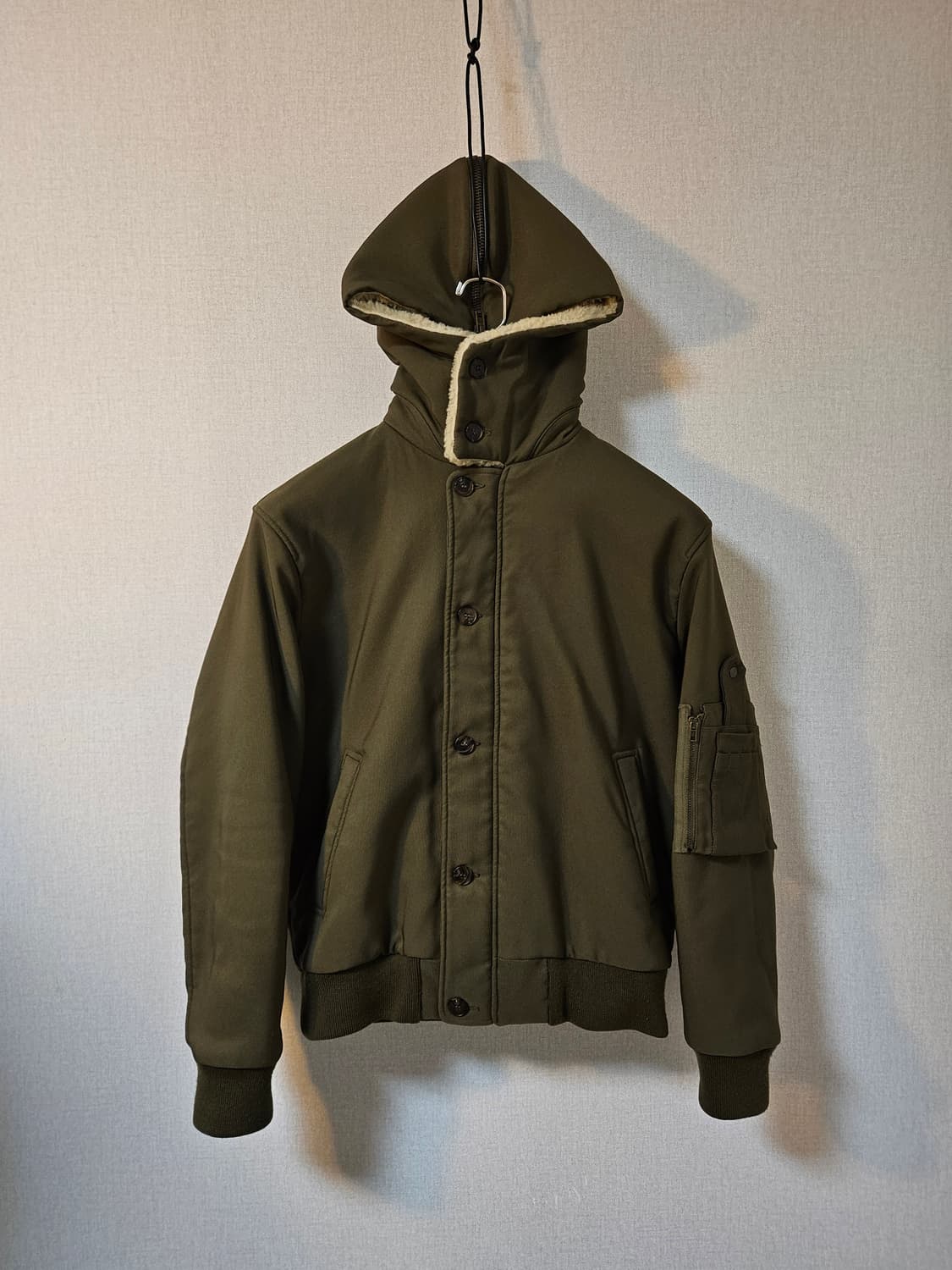 14AW 마르지엘라 후디드 봄버 상품이미지1