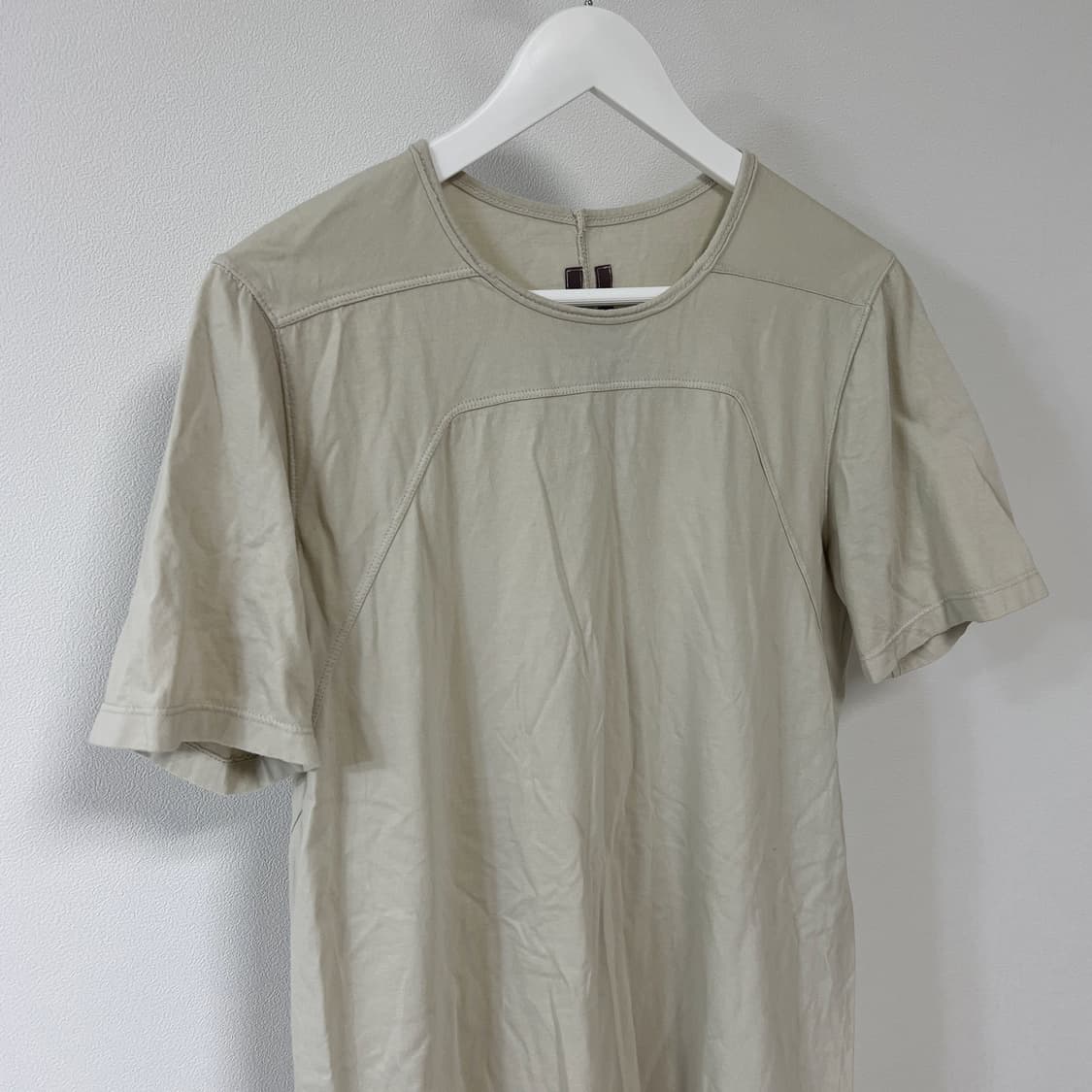 릭오웬스 16SS 다크쉐도우 절개 레벨 티셔츠 펄 상품이미지5