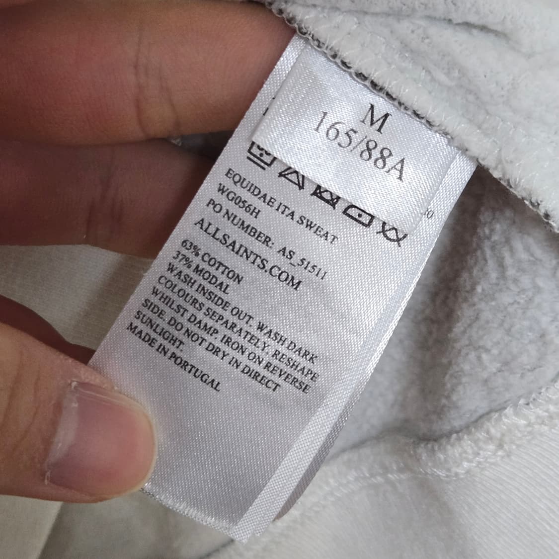 올세인츠 홀스레이스 스웻셔츠  상품이미지5