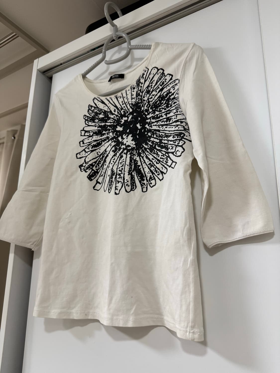 Hugo Boss White Three-quarter Sleeve 상품이미지3