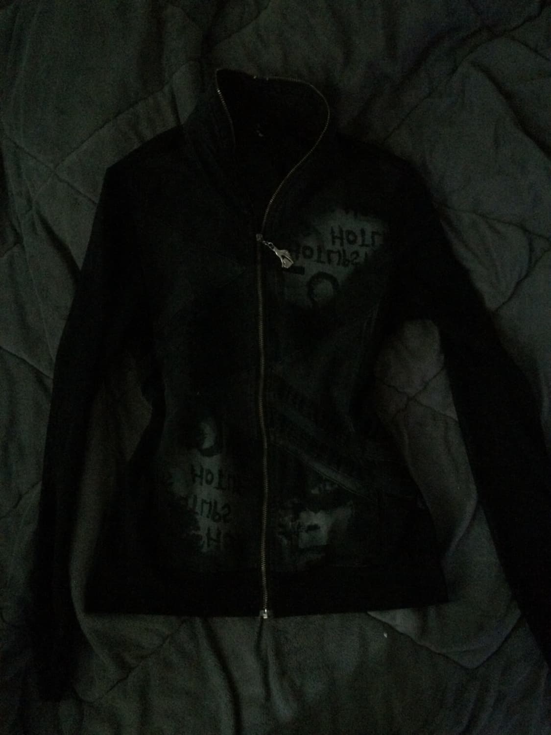 vintage long-sleeve zip-up 상품이미지1