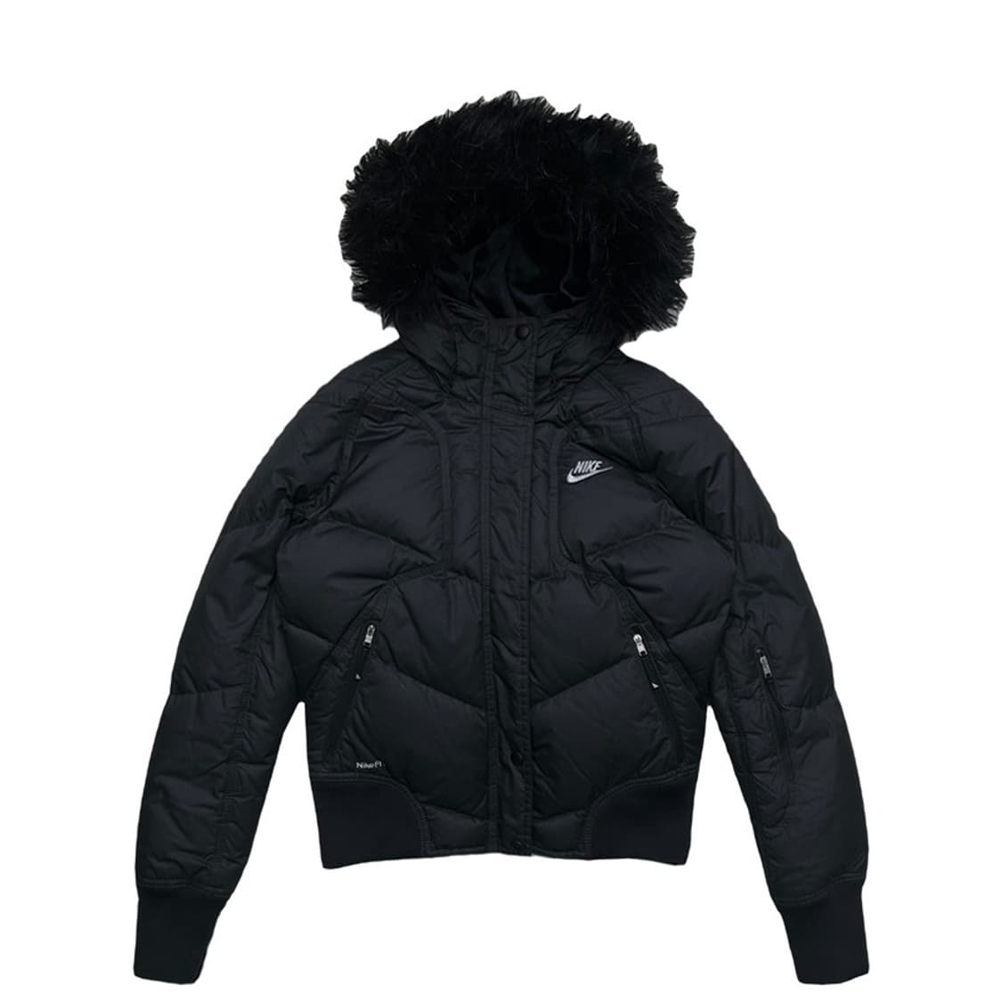 나이키 여성용 후드 퍼  덕다운 패딩 S 상품이미지1