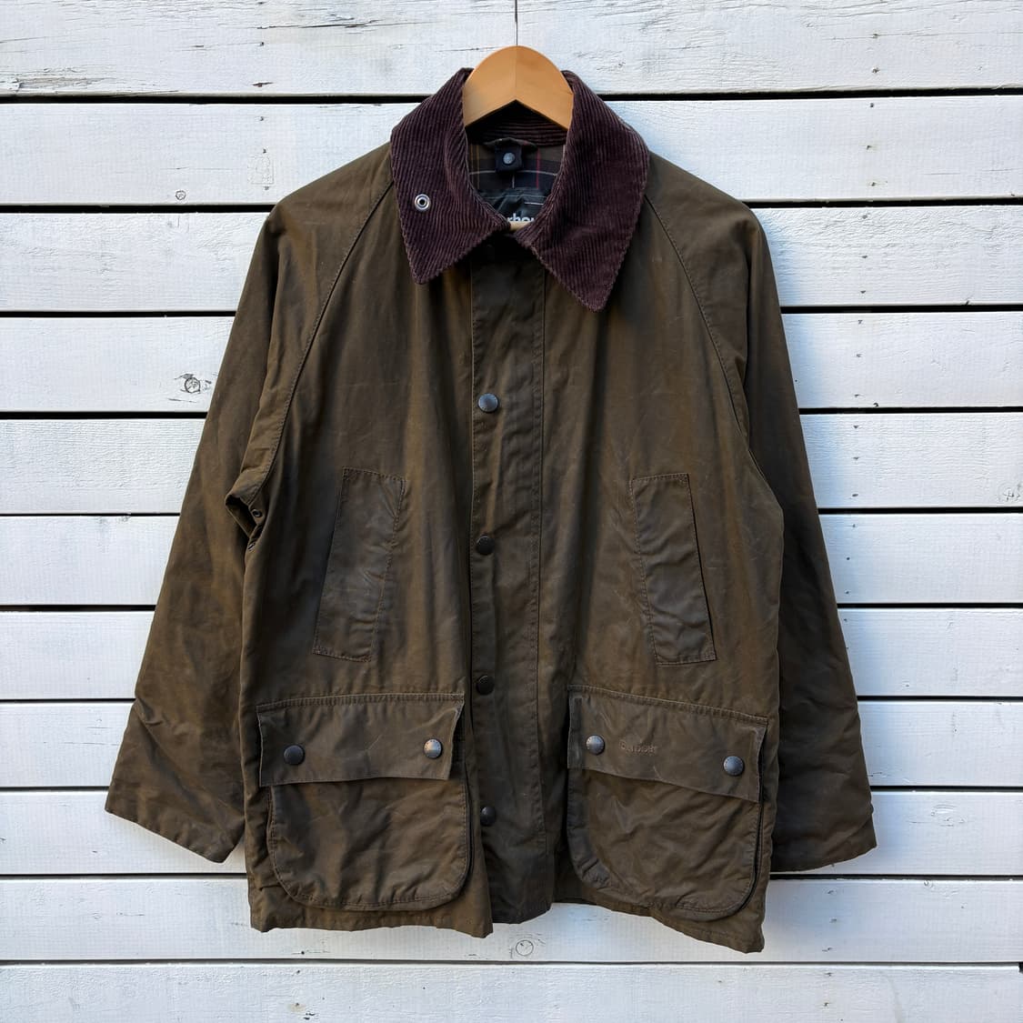 Barbour 바버 비데일 왁스 자켓 상품이미지1