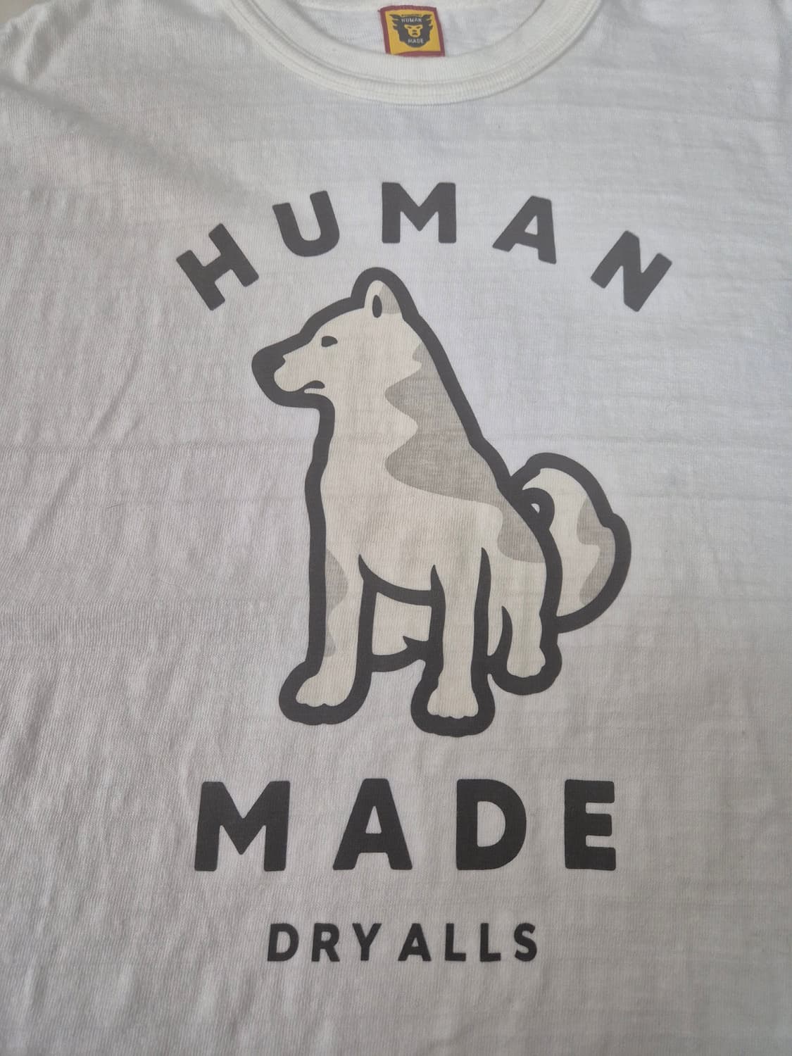 휴먼메이드 웍스아웃 20주년 한정 진돗개 반팔 티셔츠 L 새상품급 상품이미지2
