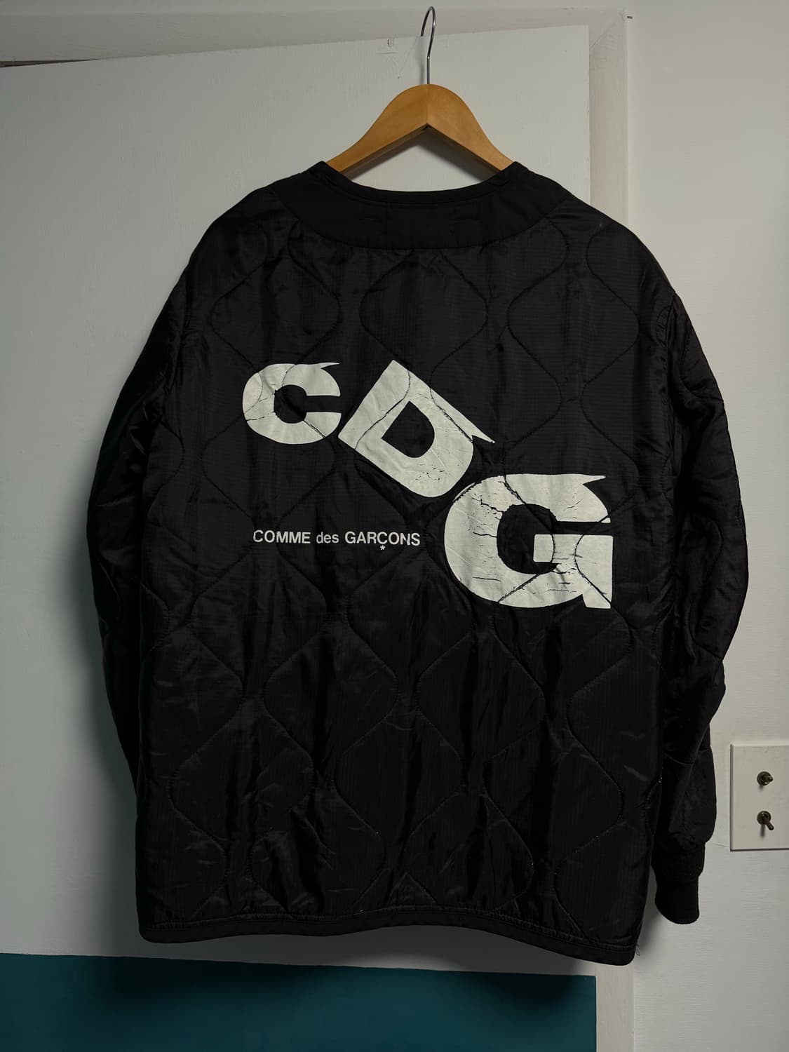 CDG x 알파 인더스트리 라이너 자켓 블랙 상품이미지1