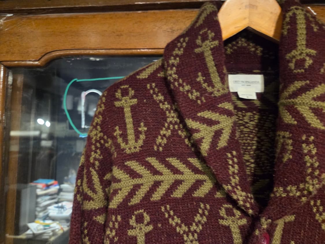 오베이 숄칼라 카디건 상품이미지3