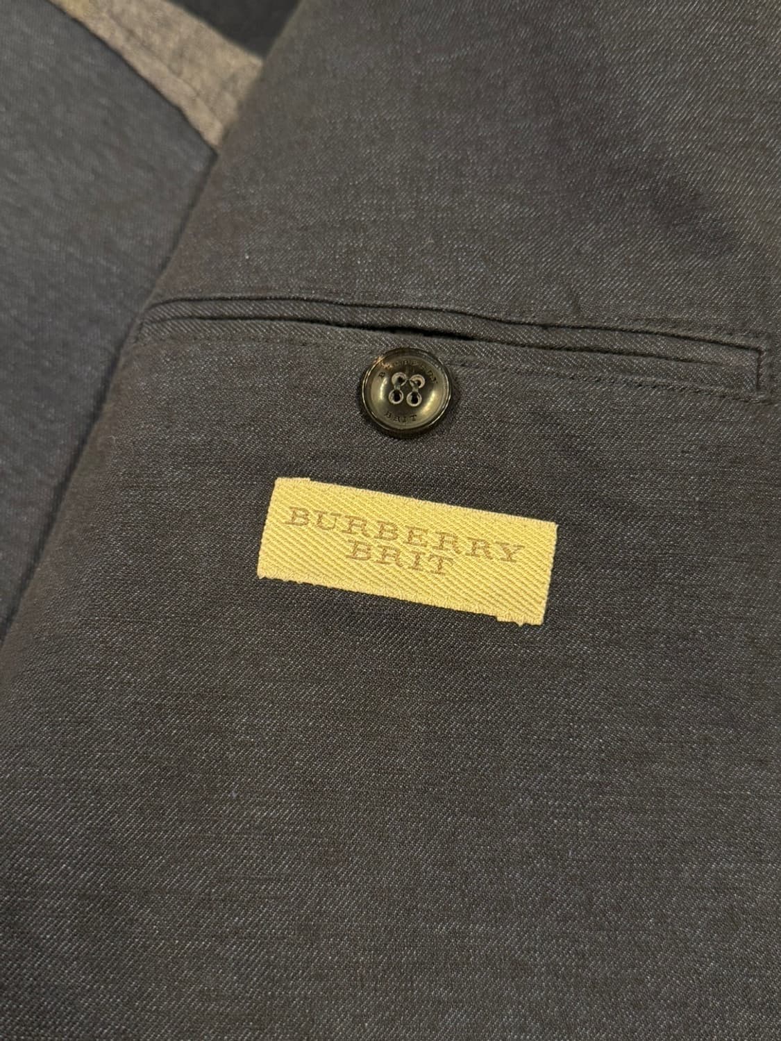 버버리 브릿 코튼 테일러드 자켓 105 상품이미지8