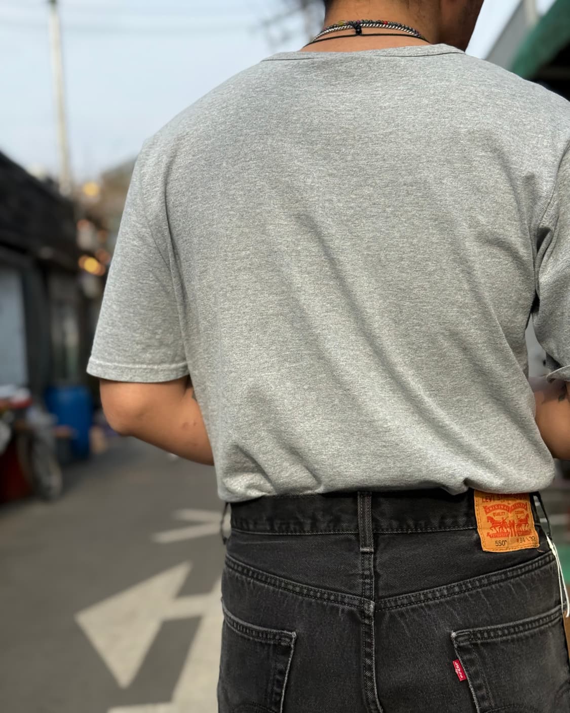 챔피온 리버스위브 그래픽 로고 티셔츠 L 상품이미지8