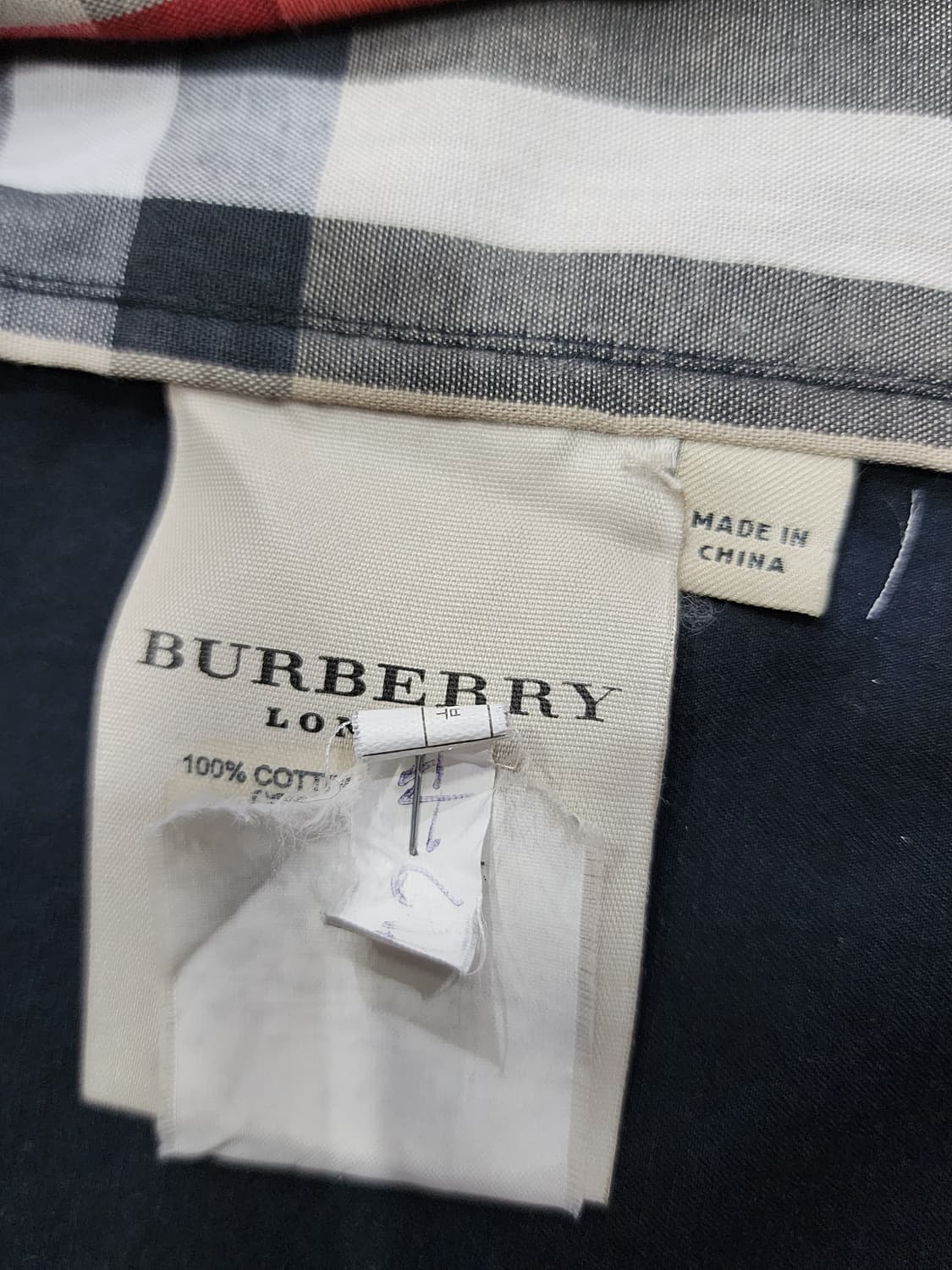 버버리 빈티지 아카이브 하이넥 자켓 M 상품이미지9