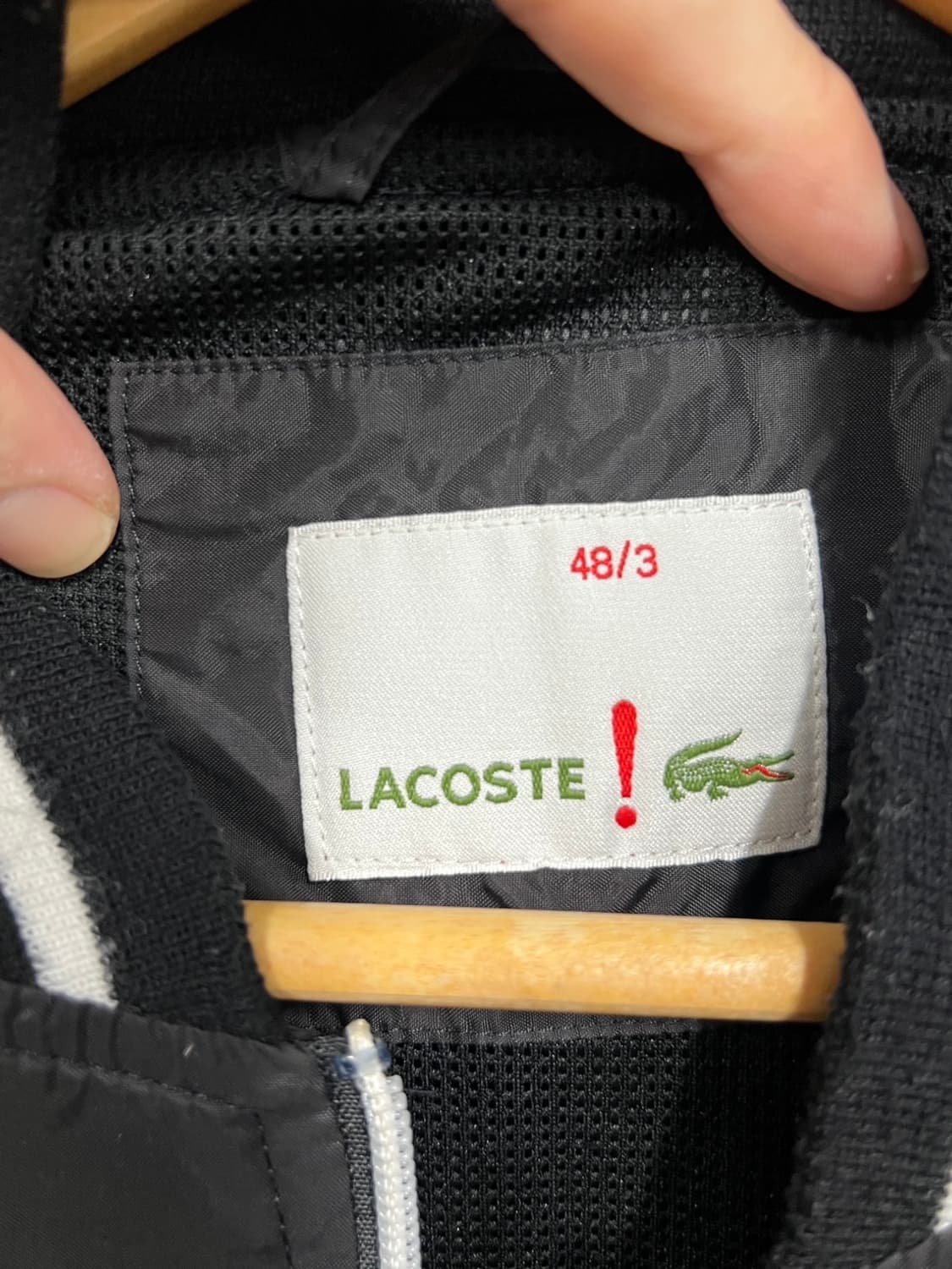 라코스테 나일론 스타디움 바시티 집업 자켓 상품이미지4